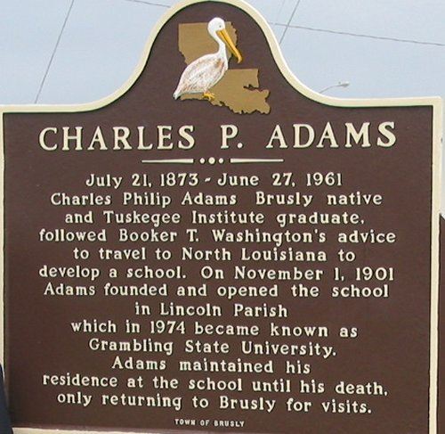 Charles P Adams Historical Marker