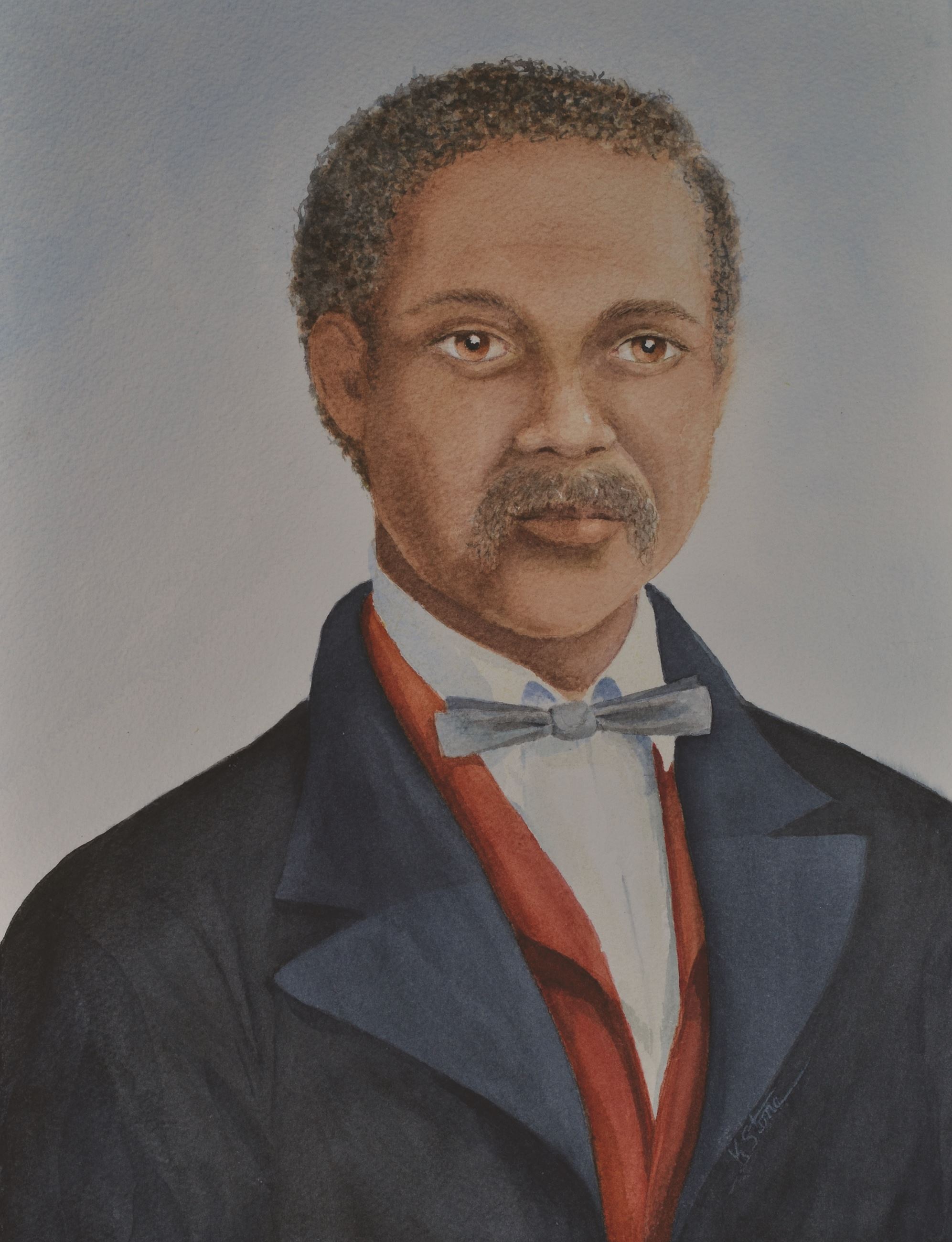 Valery Trahan, artist rendition by Kathy Miller Stone