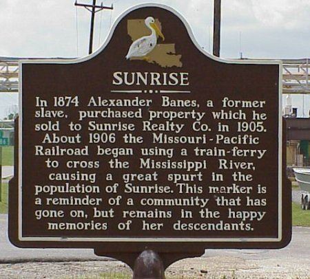 Sunrise Historical Marker